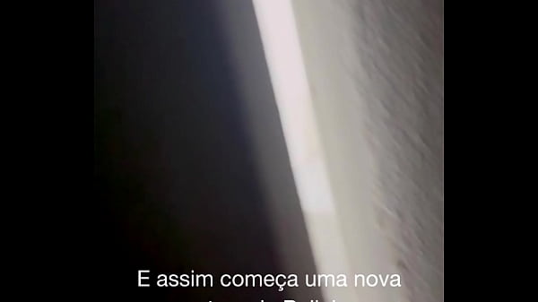 Belinha seduced the student, took him home and the cuckold filmed everything hidden in the pantry