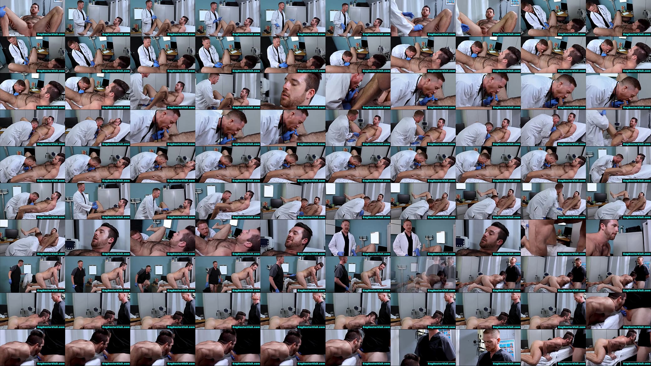 Doctor Trades oral sex with a Hairy Straight Patient 预览图