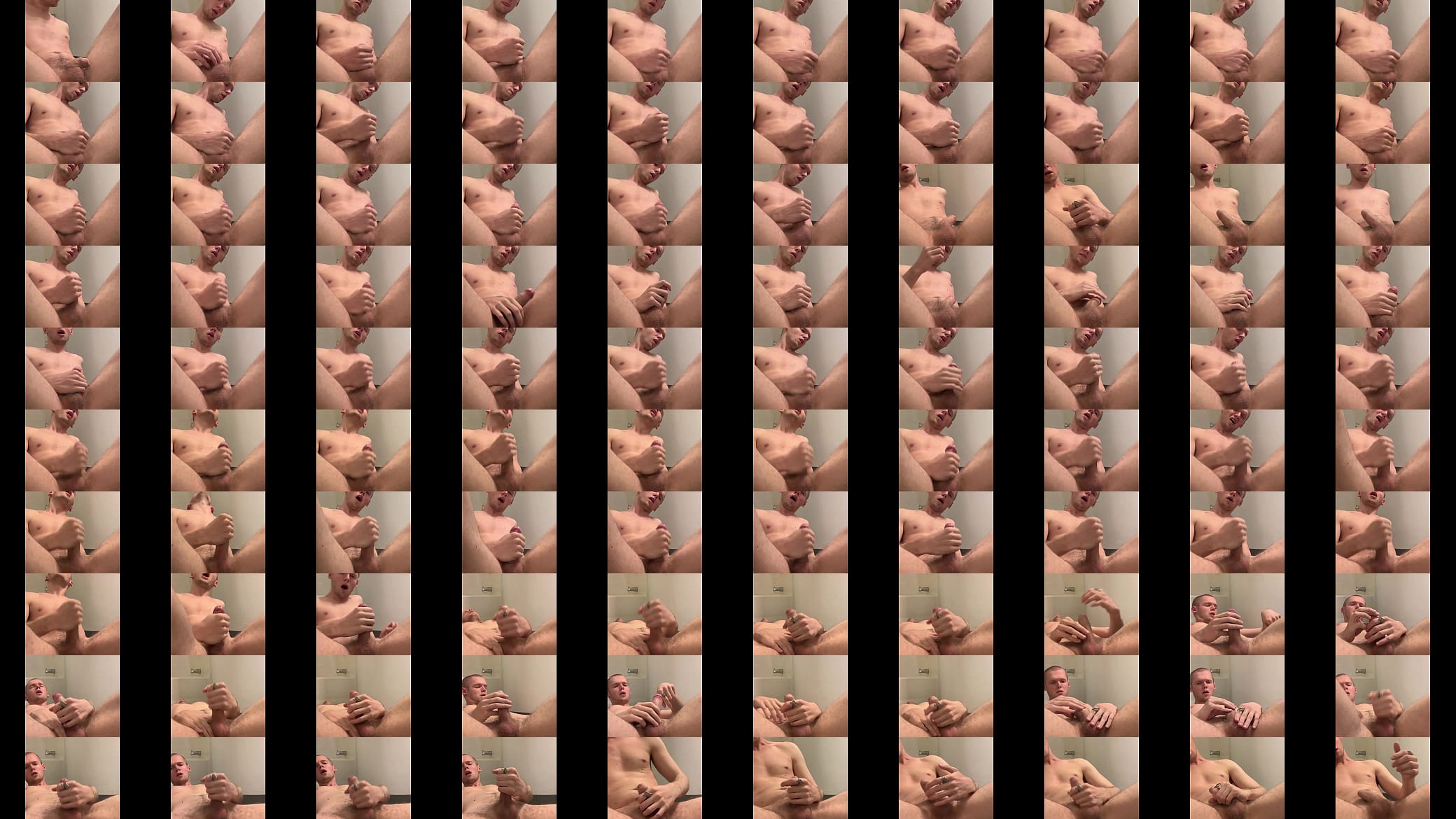 Hot twink fucking himself with dildo machine 预览图