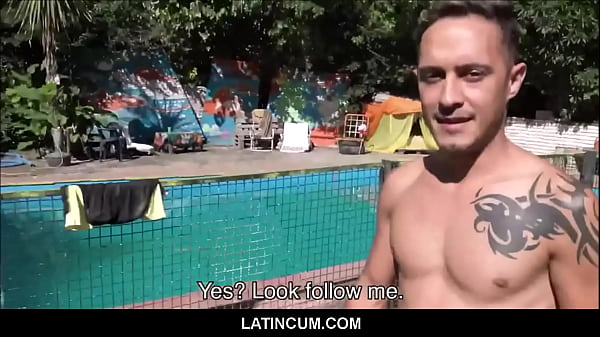 Two Latino Twink Boys Nacho & Rodri Fuck Outdoo...
