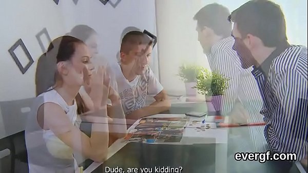 Dirt poor fellow lets frisky friend to drill his girlfriend for money
