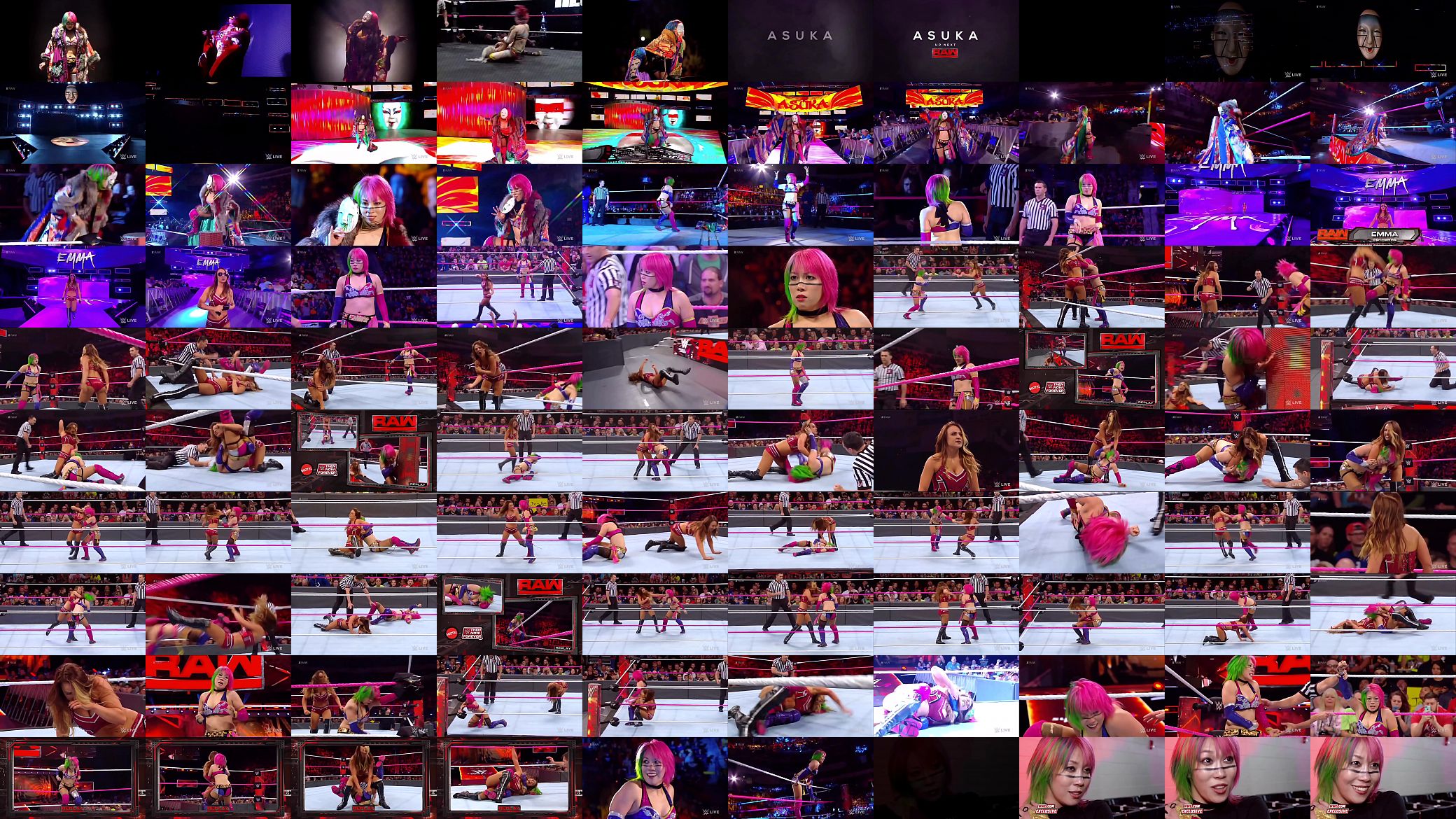 Asuka&#039;s Raw debut. 预览图