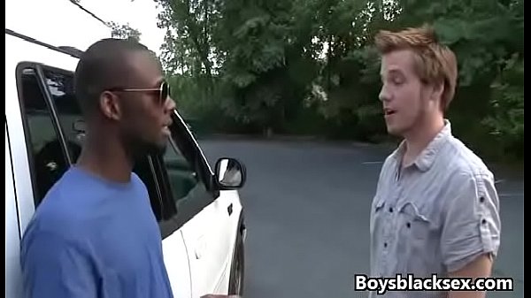 Blacks OnBoys - Black Gay Dude Fuck White Twink...