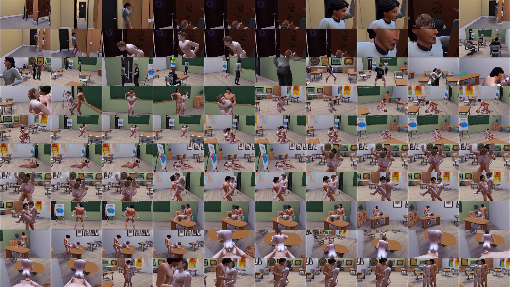 School Time - The Sims 4 预览图