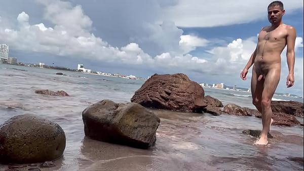 fun at the beach, JO   cumshot