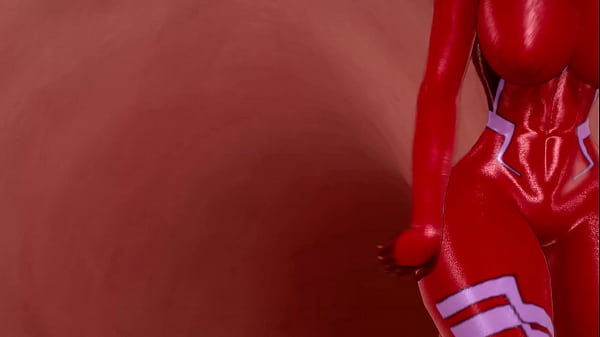 Red Suit Lady MMD Hot