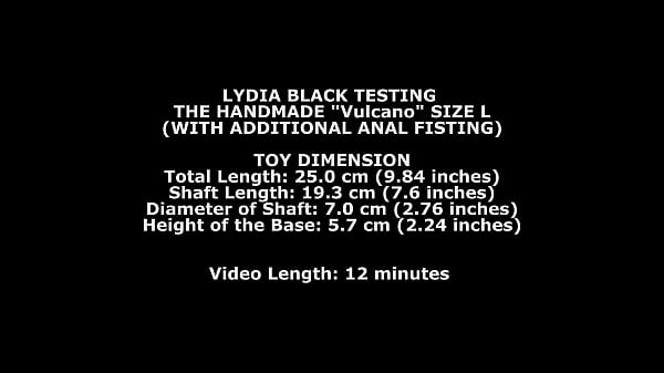Lydia Black Testing The Handmade Vulkano Size L (With Additional Anal Fisting) TWT247