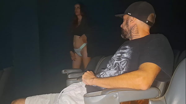 Wife fulfills fetish of going to porn cinema!