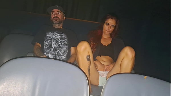 Wife fulfills fetish of going to porn cinema!