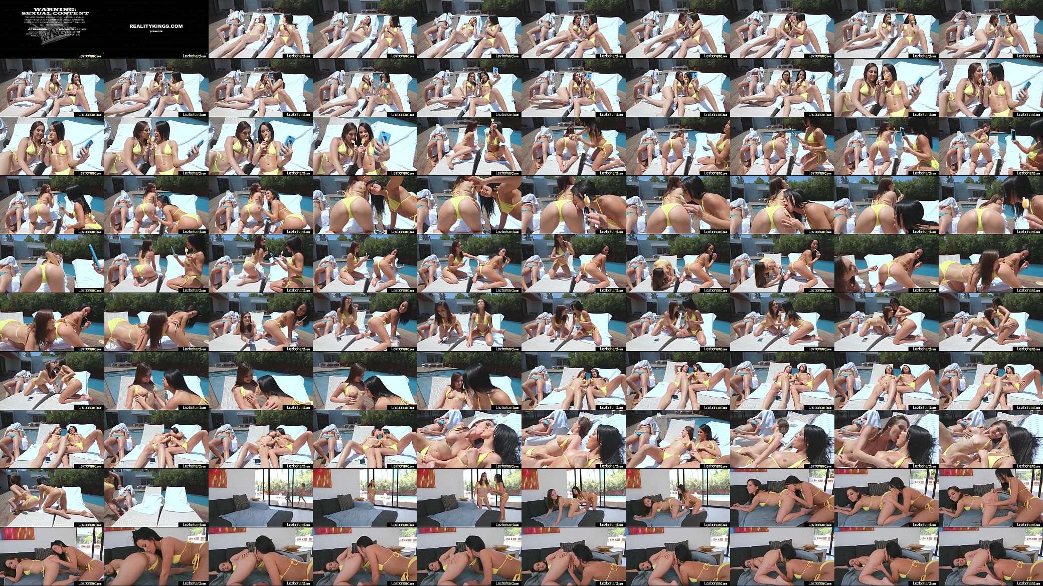 (Jenna Sativa &amp; Megan Rain) Teen Lesbo Girls In Hot Sex Scene movie-12 预览图