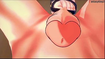 Makima Bikini blowjob - Chainsaw man | Full & Pov version on Sheer & PTRN: Fantasyking3
