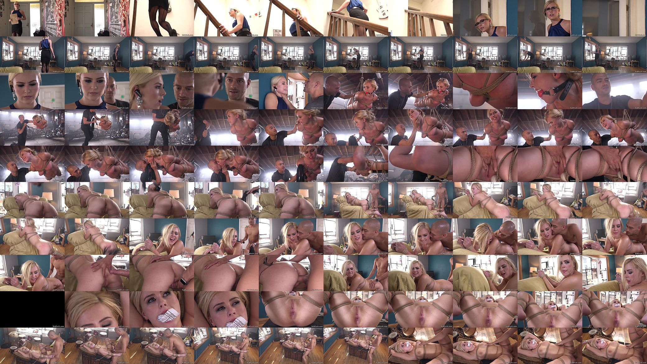Bad tenant anal fucks big ass blonde 预览图