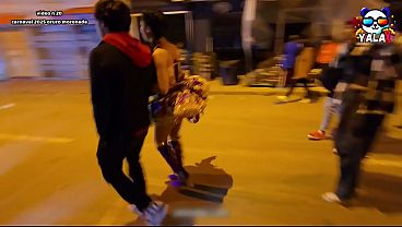 Cogiendo con China Morena en el carnaval de Oruro - YalaX