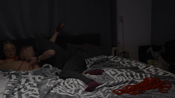 Teen fucked hard after beeing tied up