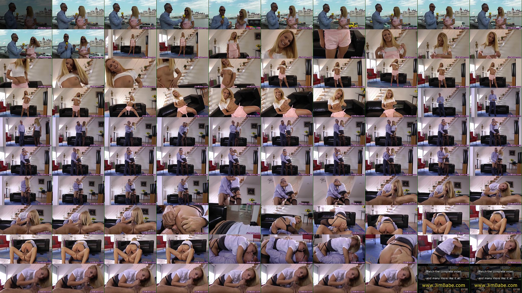 Blonde amateur gives head 预览图