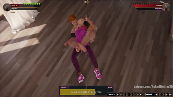 Taleena VS Vilkor (Naked Fighter 3D)