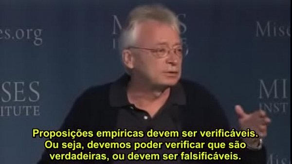 Hans-Hermann Hoppe arregaça economistas mainstream com uma argumentação grande e dura