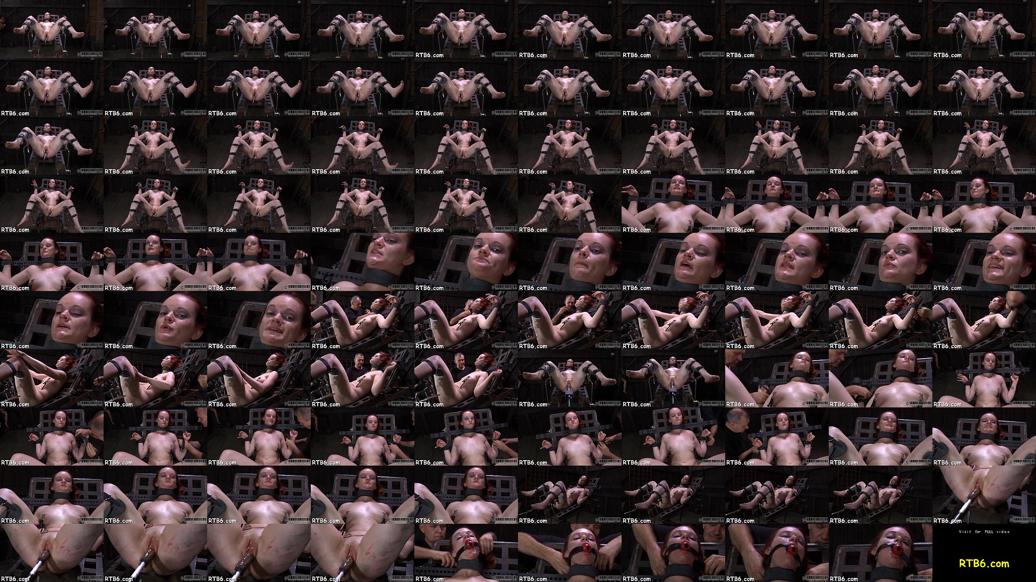 Upside down playgirl gets her teats clip during hardore sex 预览图