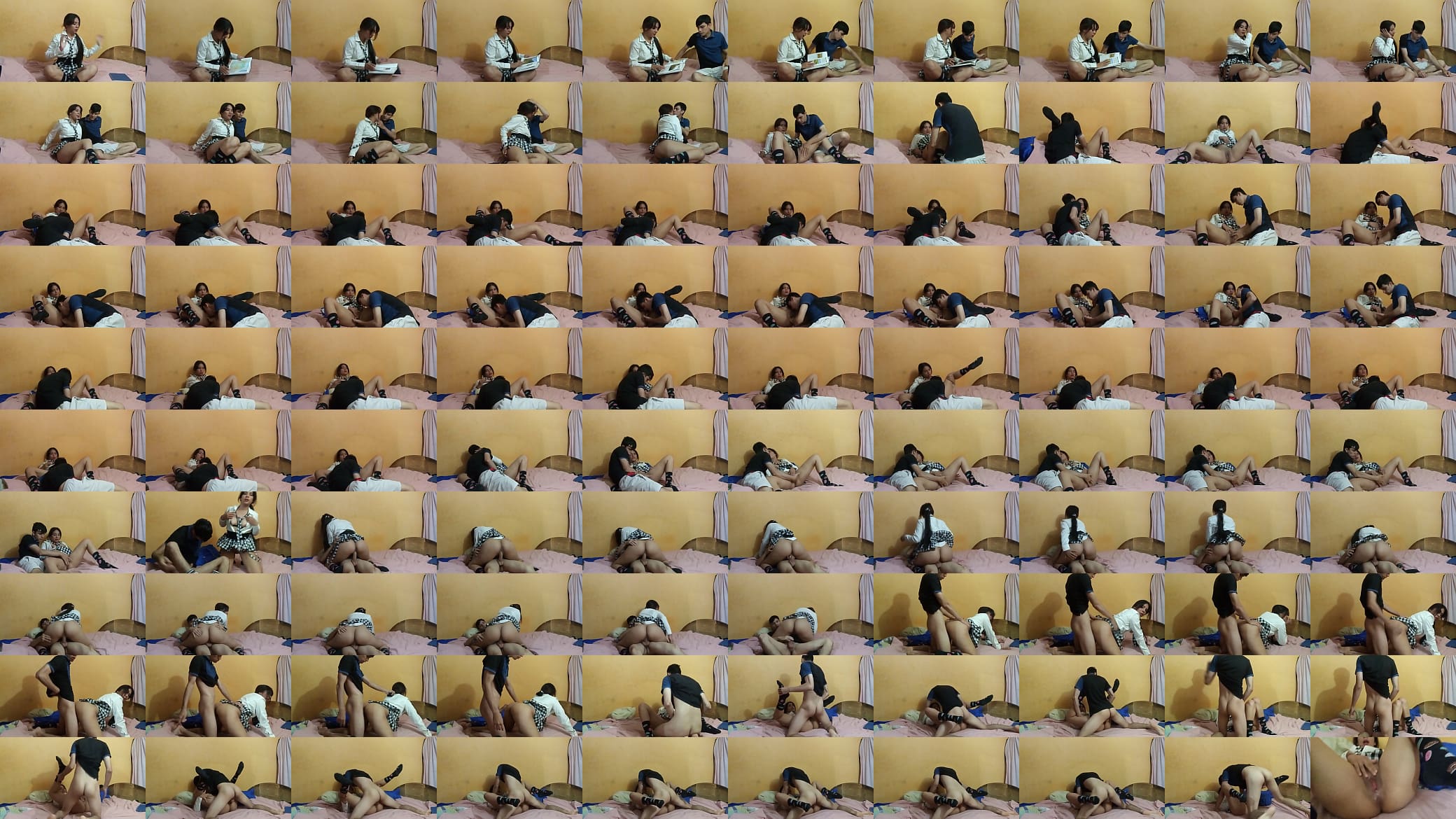 Mi hermanastra COLEGIALA me pide que se la mame y masturbe en diferentes posiciones - porno en espanol- 预览图