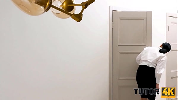 Download Video - TUTOR4K&period; Dirty game turns the mature art tutor on and she spreads legs