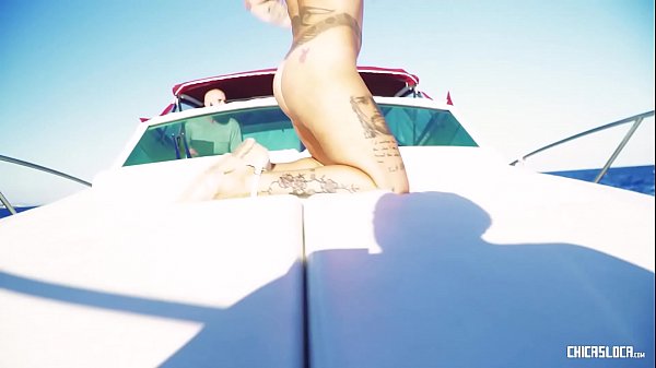 CHICAS LOCA - #Gina Snake - Busty Spanish Tattooed MILF Pussy Pounded On Boat