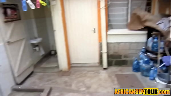 Amateur black teen enjoys hardcore interracial sex with big dick friend