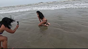 Trans and Casal Mattos: Unlimited Debauchery, Cum in the Ass, and Nudity on the Beach