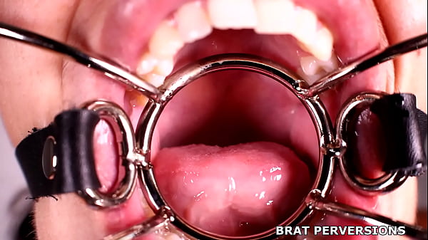 Mouth Gag Close Up - Brat Perversions