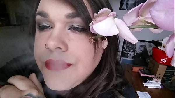 Trans Cutie Smoking (Non-nude)