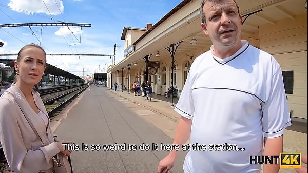 HUNT4K. Cuckold should watch how rich man fucks...