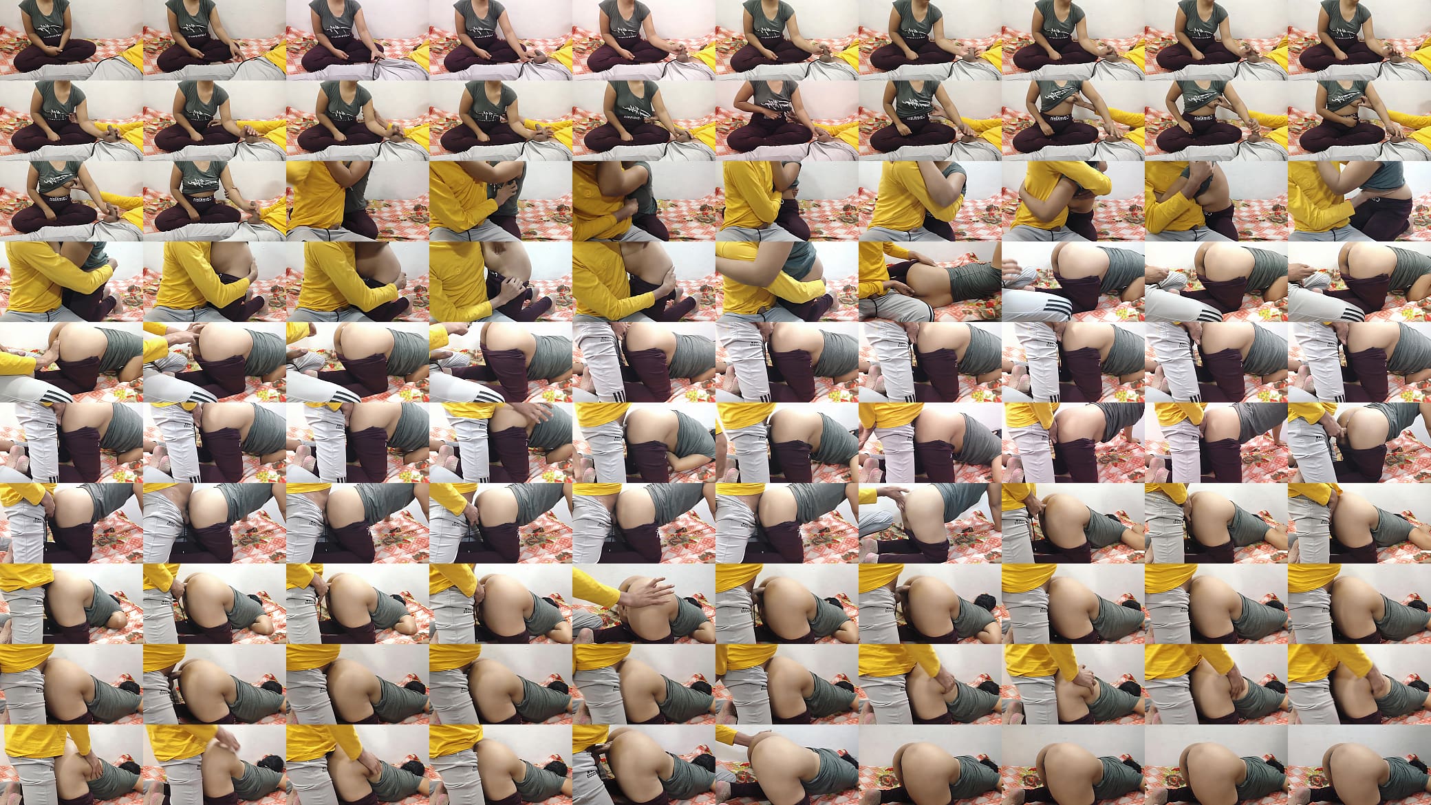 first time anal doggy style fucking with lover 预览图