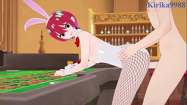 Amate Yuzuriha (MACHU) (Bunny Girl) and Shiiko Sugai (Bunny Girl) intense sex. - Mobile Suit Gundam GQuuuuuX Hentai