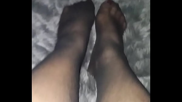 Goddess Cedez feet in stockings