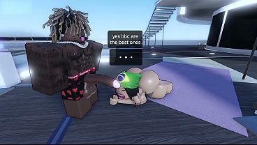 Met This PAWG Brazilian At Yacht and FILLED HER 3 TIMES (ROBLOX)