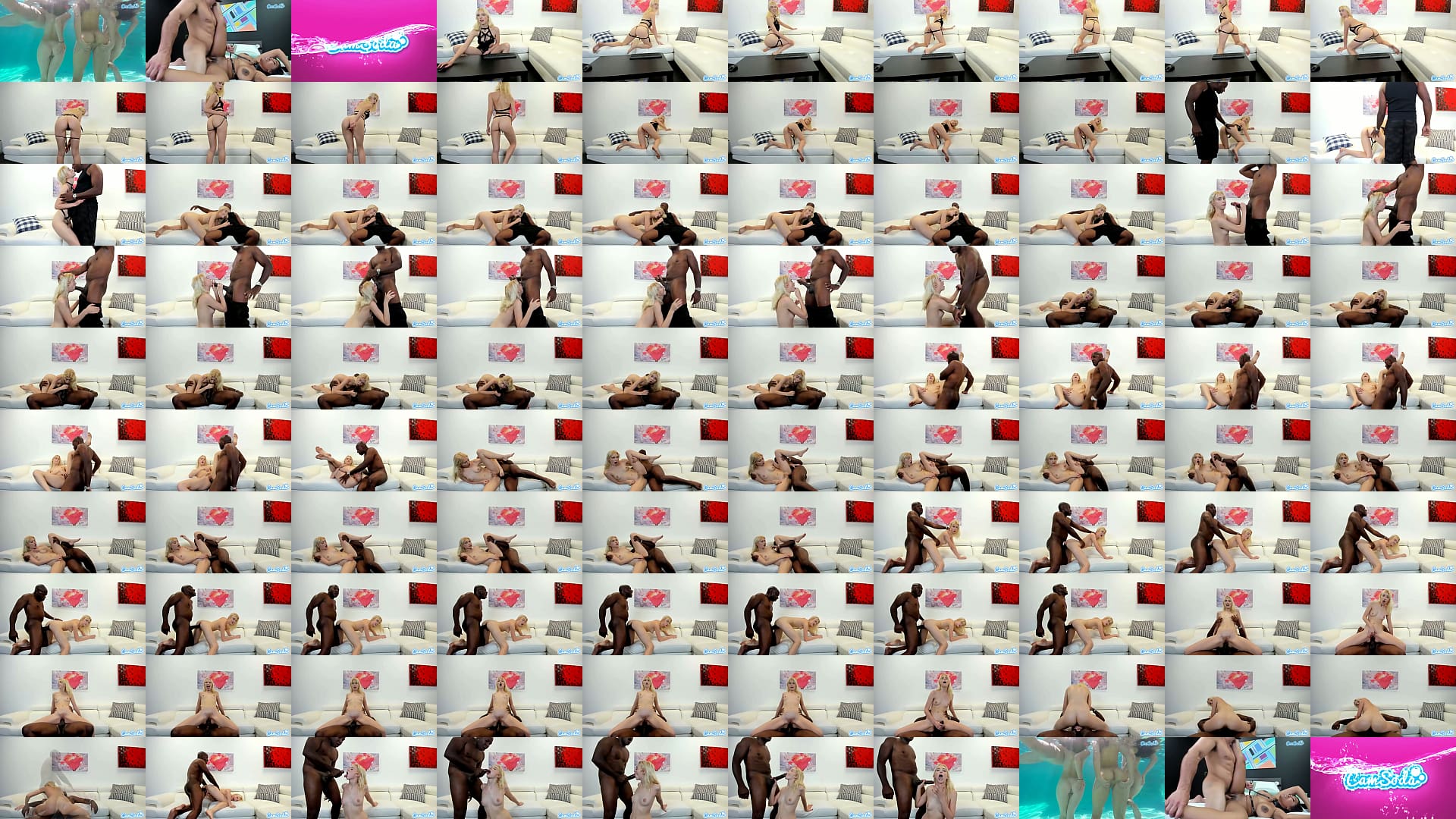 CamSoda - Teen Chloe Cherry and Mandingo Interracial Blowjob and Hard Sex 预览图