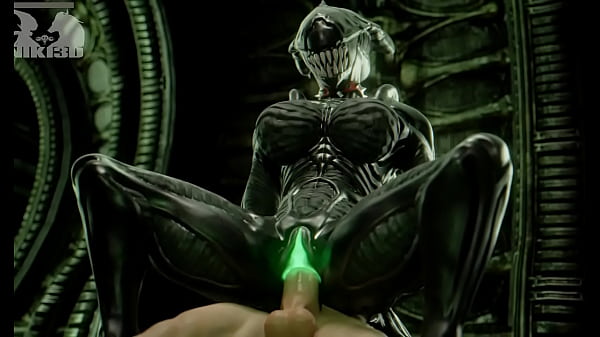 Juicy Alien Exc3lla Rides Huge Cock