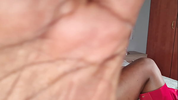 Indian slut masturbating by fingering and rubbing her small tight ass | asshole fetish