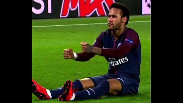 Neymar botando forte no real madrid