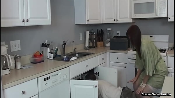 Busty Housewife Charlee Chase Needs Her Plumber For A Special Service!
