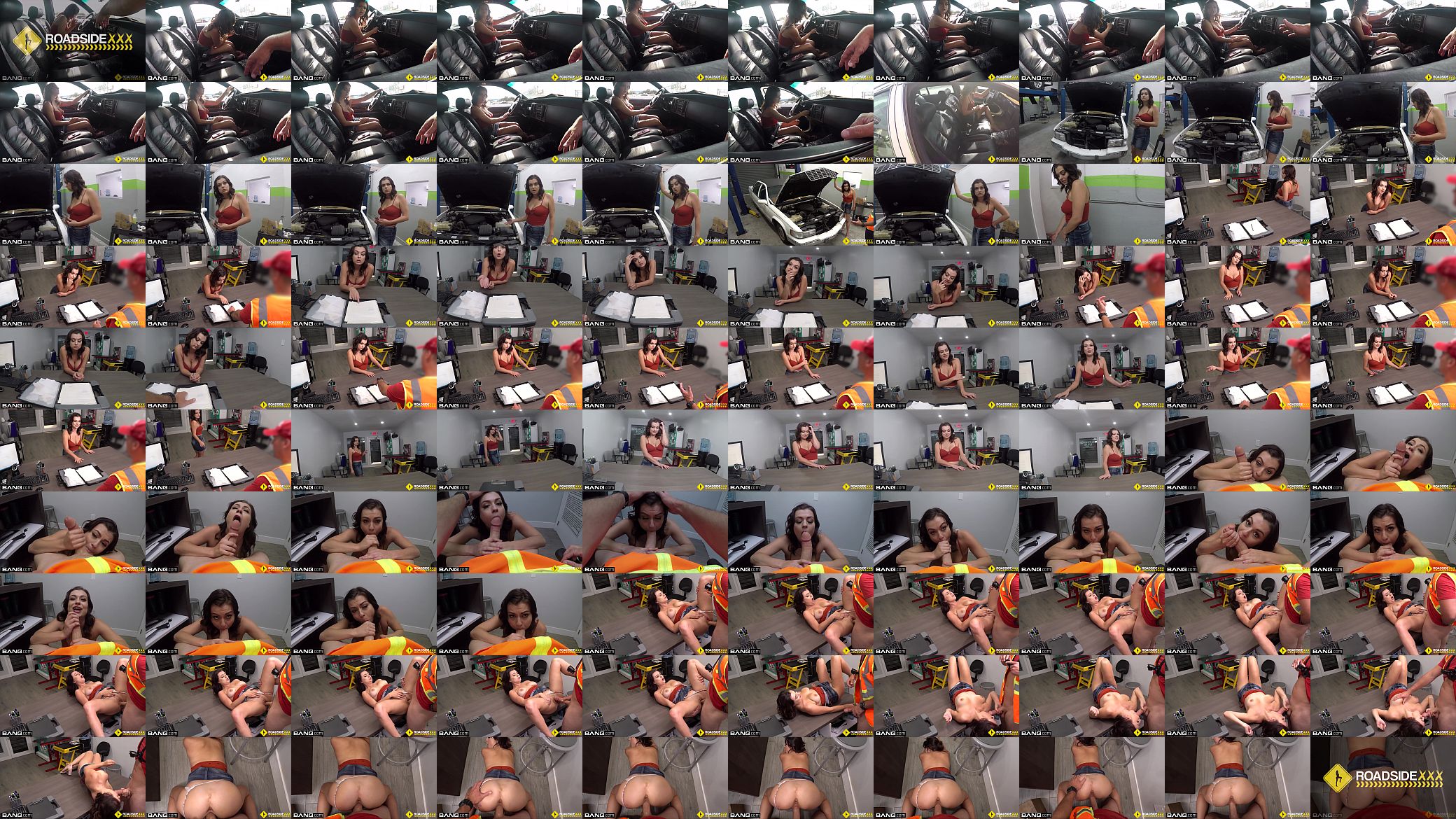 Roadside - stranded girl has sex with the car mechanic 预览图