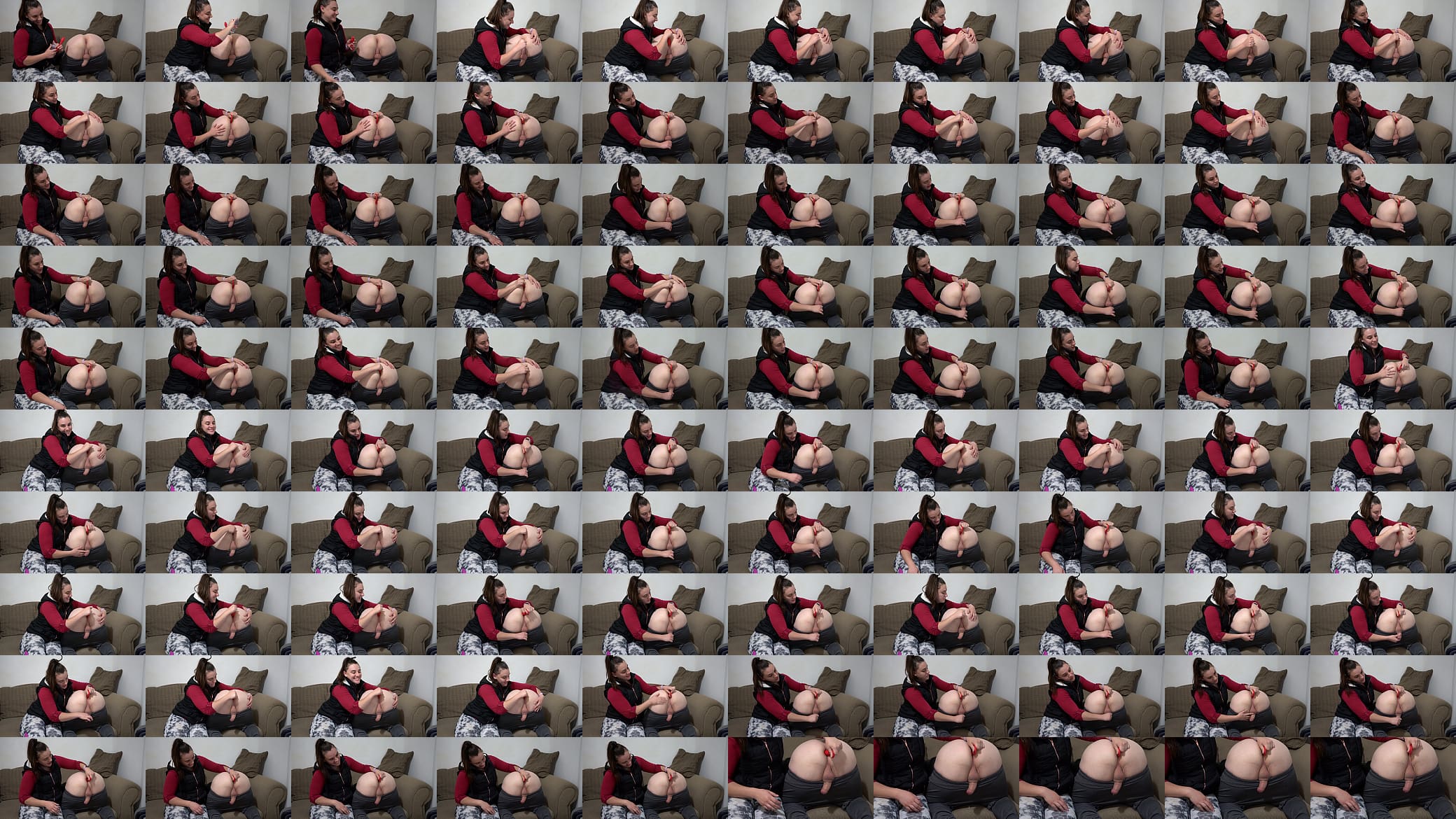 Sexy Girl Prostate Massage Handsfree Pulsating Cumshot! 预览图