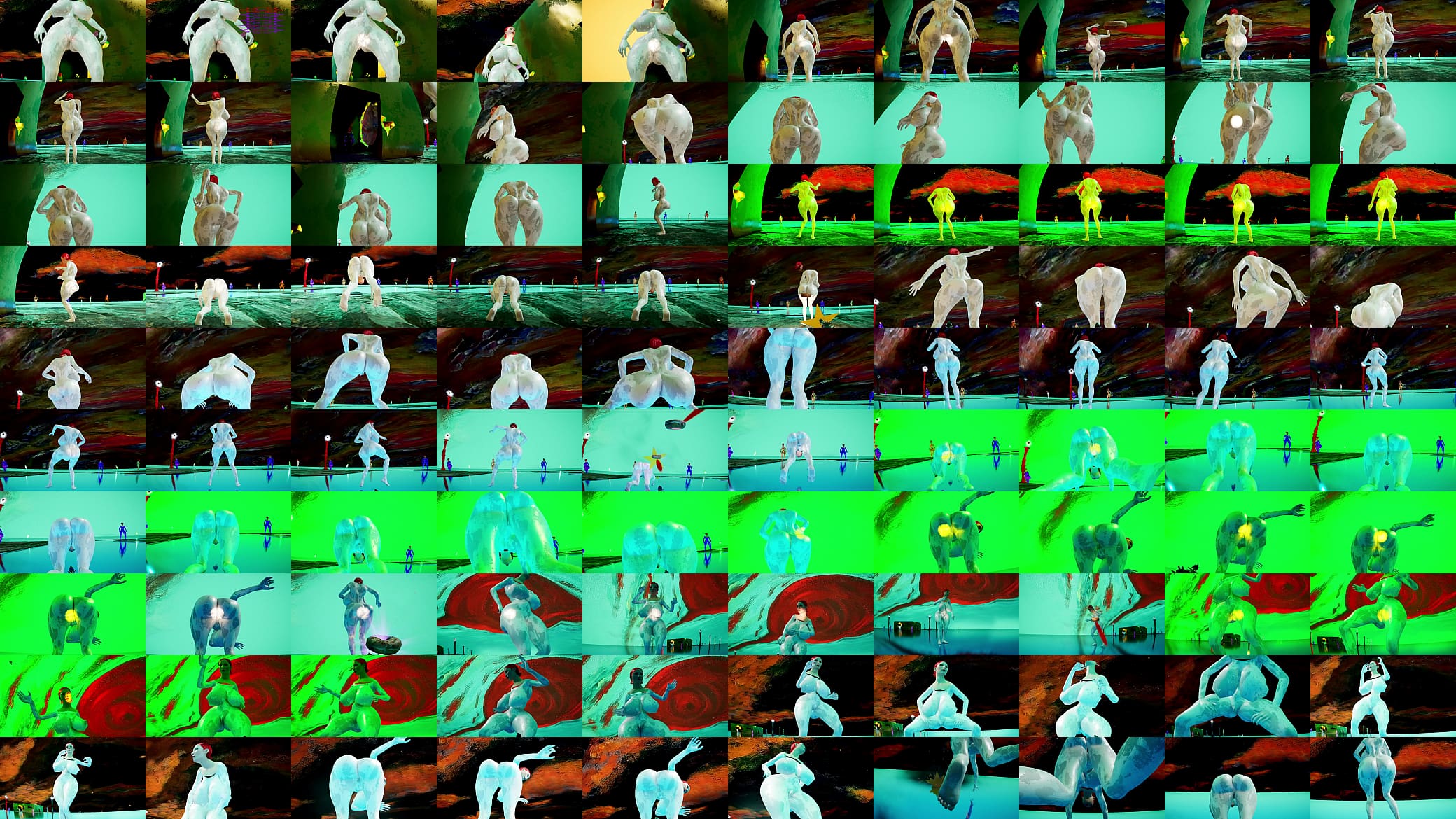 Realista 3D - Striptease - RTX 60 FPS - Fisicas - Sex Boot Doll blanca - Culo y Tetas Grandes - Shaking Ass - Solo con Sex Bots 预览图