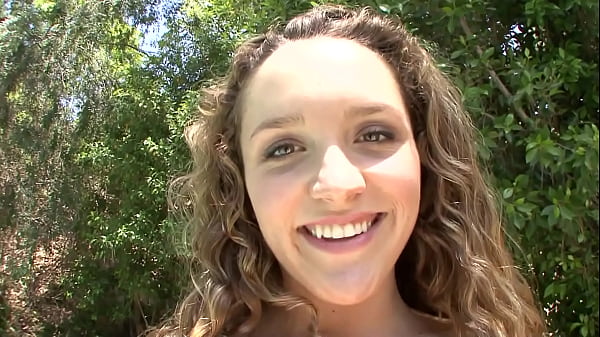 April Knight Bounces Her Big Tits Before Getting Naked And Fucking Hard