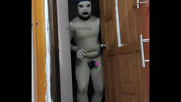 Zentai Alien CFO movie mask skin suit