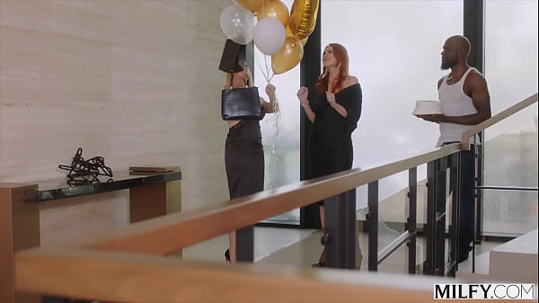 MILFY Ultimate MILFs Brandi and Maitland Share a B-Day BBC