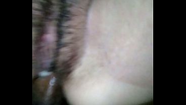 Talita taking cum in her ass