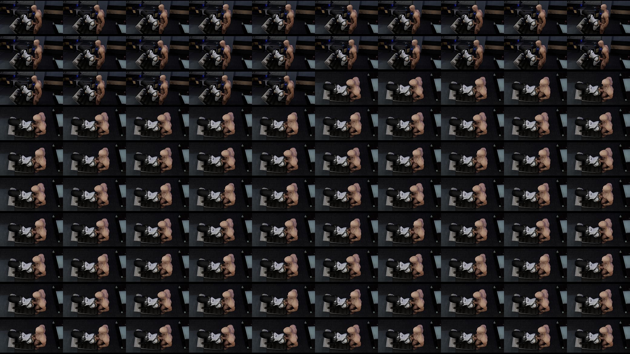 Alivia 3D Miranda Lawson Chair Doggystyle 预览图