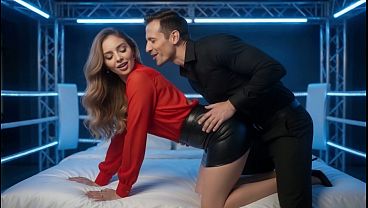 Horny photographer gets turned on taking sexy photos of me, and starts seducing me (AI-generated video)