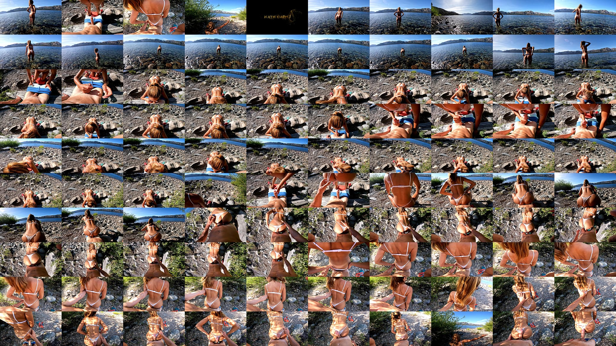 Latina Teen Jumps on my Dick at the Lake 预览图