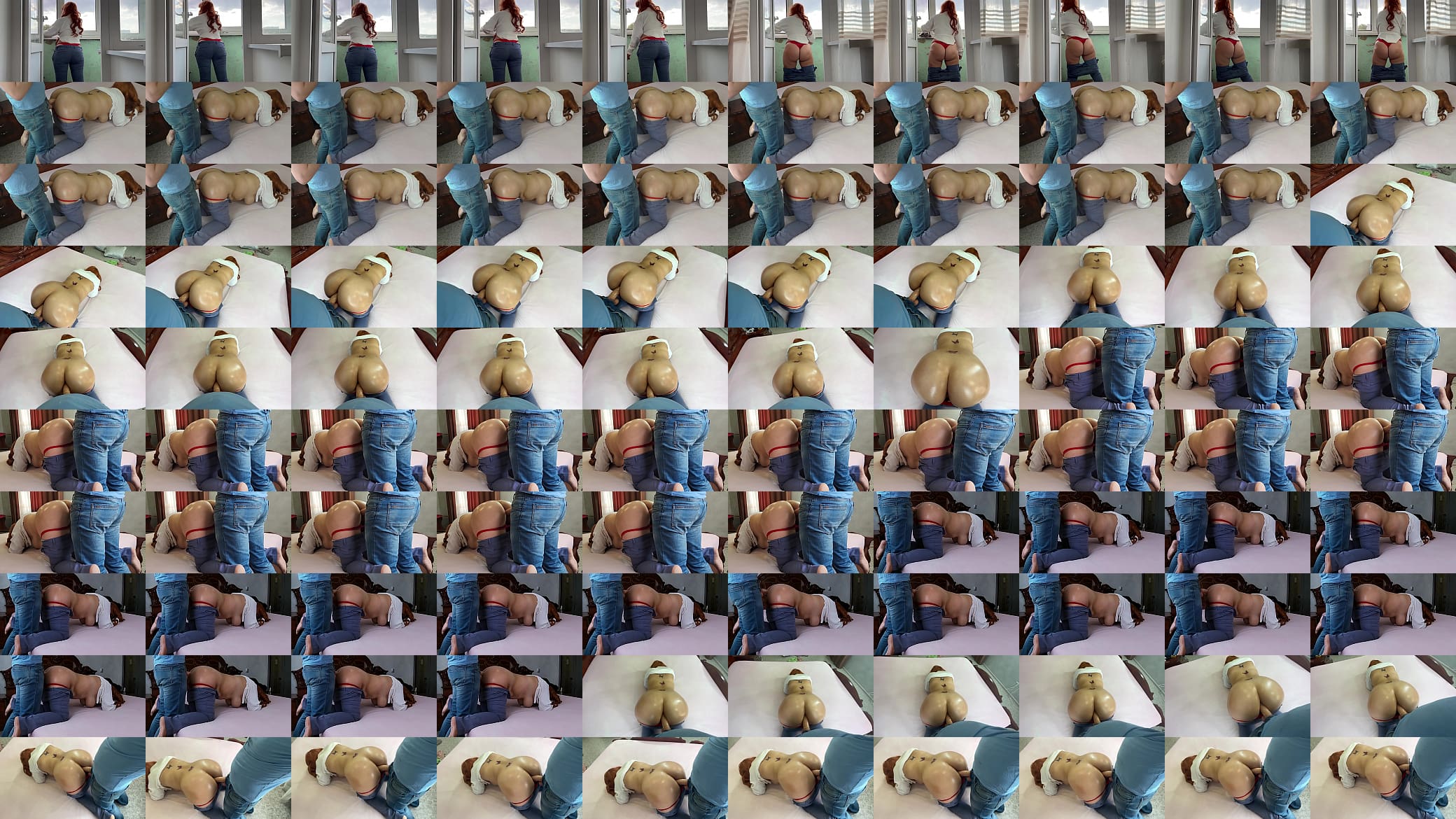 Anal sex in the tight ass of a mature MILF 预览图